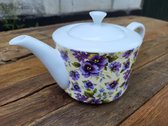 Theepot "Pansy" 4 Mok 900 ml Designed in Ierland by Shannonbridge Pottery