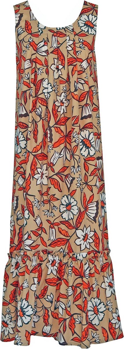 Verysimple • beige midi jurk • maat XS (IT40)