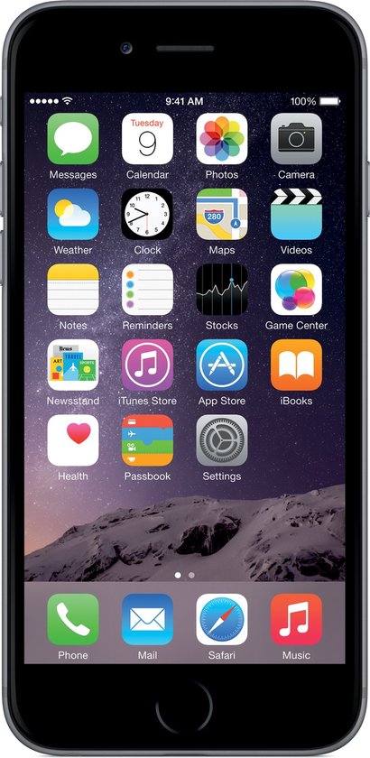 Brawl Tragisch verkoper Apple iPhone 6 - 16 GB - Spacegrijs | bol.com