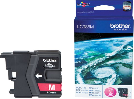 Brother LC985M inktcartridge 1 stuk(s) Origineel Magenta