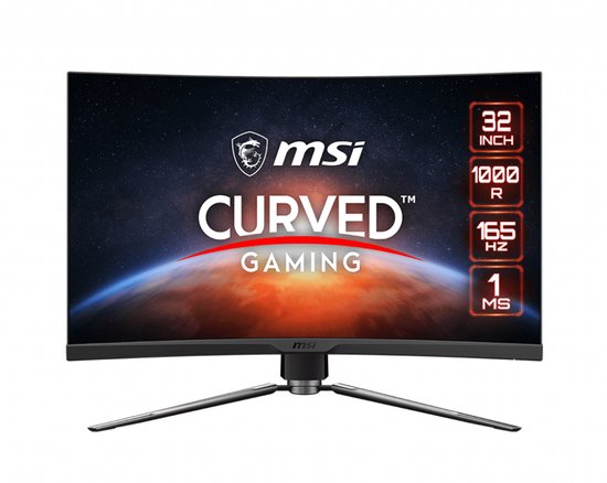 MSI MPG Artymis 324CP 80 cm (31.5") 1920 x 1080 Pixels Full HD Zwart