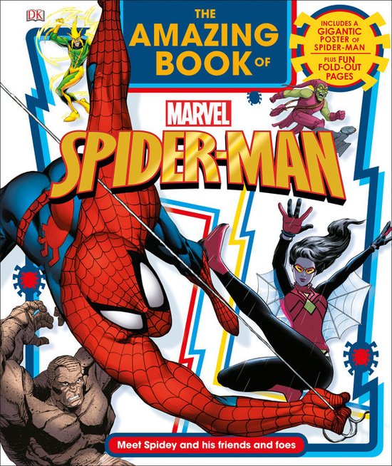 ISBN The Amazing Book of Marvel Spider-Man, Anglais, Couverture rigide, 48 pages