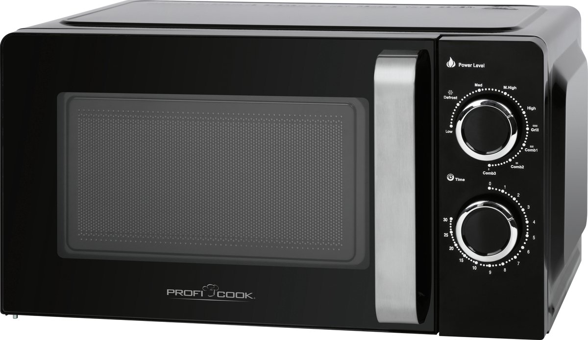 ProfiCook MWG 1208 - Magnetron met Grill  - 17L - zwart