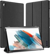 Dux Ducis Tablet Hoes Geschikt voor Samsung Galaxy Tab A8 (2021/2022) - Dux Ducis Domo Bookcase - Zwart