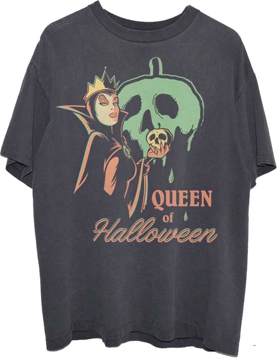 Disney Snow White Unisex Tshirt -2XL- Queen Of Halloween Zwart