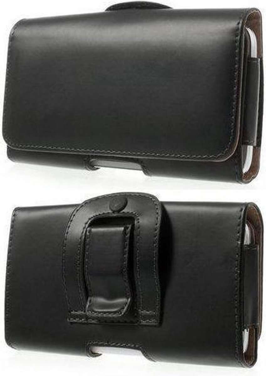 Leren flip wallet hoesje + clip broekclip Xiaomi 12 Lite