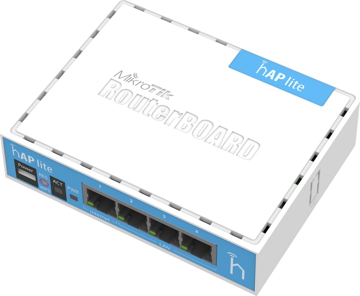 Access point Mikrotik RB941-2ND 300 Mbits/s 2.4 GHz LAN WiFi White