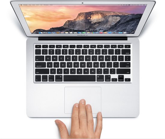 Apple MacBook Air Intel® Core™ i5 Laptop 33,8 cm (13.3") WXGA+ 8 GB LPDDR3-SDRAM 256 GB Flash Mac OS X 10.10 Yosemite Zilver