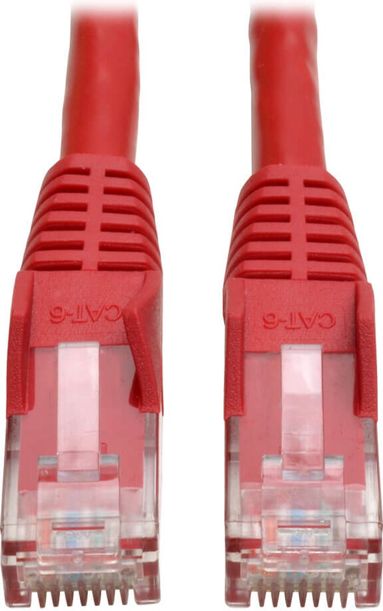 Tripp Lite N201-002-RD netwerkkabel 0,61 m Cat6 U/UTP (UTP) Rood