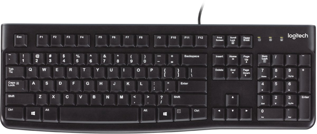 Logitech K120 for Business toetsenbord Universeel USB Slovaaks Zwart