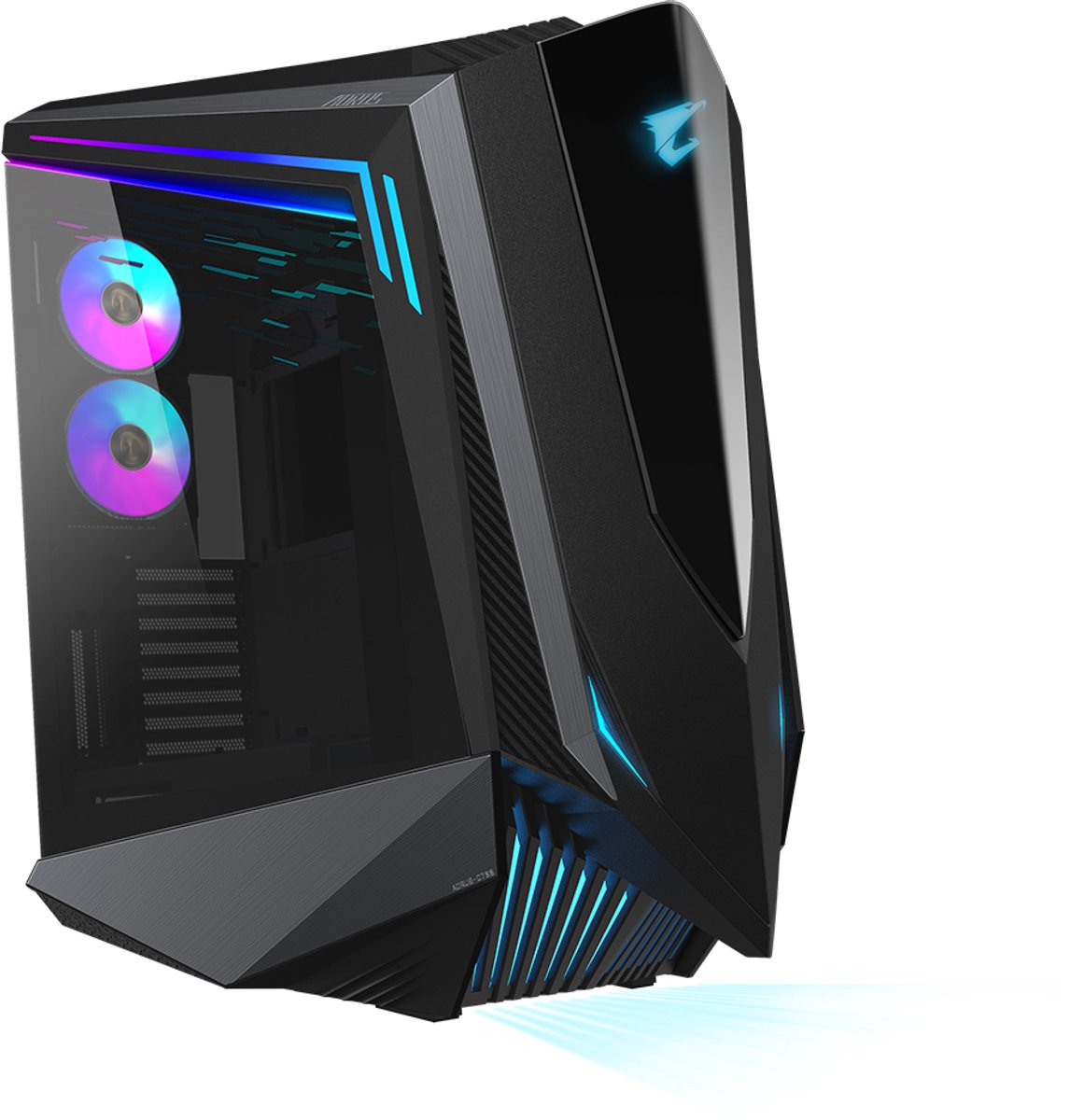 GIGABYTE AORUS C700 GLASS 4x USB-A 3.2 (5 Gbit/s), USB-C 3.2 (10 Gbit/s), 2x Audio, Window-kit