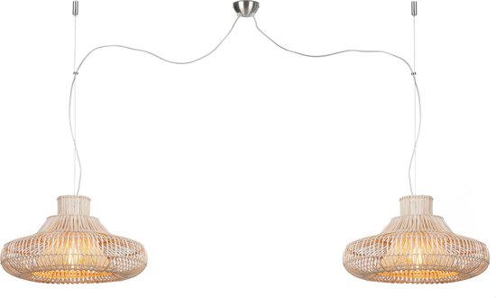 GOOD&MOJO - KALAHARI - Lampe à suspension - ⌀45 cm - 2 lumières - Naturel