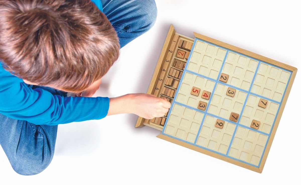 Gioco Del Sudoku In Legno Lexibook Bio Toys – 81 Pezzi, Libretto Con 100 Griglie, Cassetto Portaoggetti, Gioco Educativo Ecologico