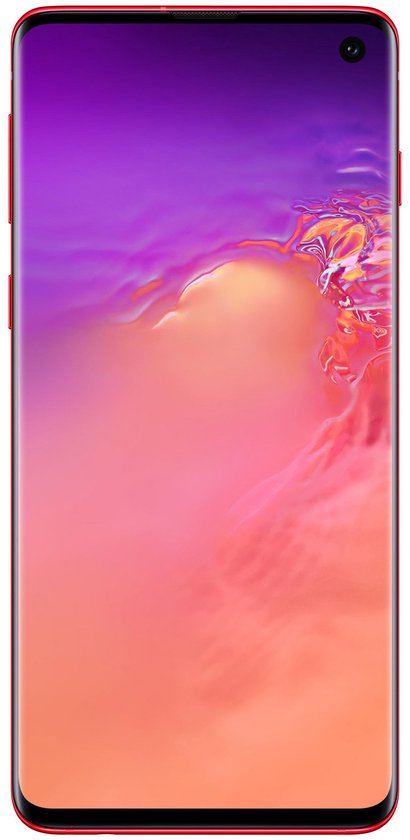 Samsung Galaxy S10 rood 128GB Dual SIM 6,1″ Dynamic AMOLED 12MP drievoudige camera 8GB RAM