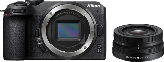 Nikon Z30 - Syteemcamera - + NIKKOR Z 16-50mm lens