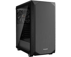 Be Quiet! - pc case - Pure Base 500 - verhard glas - incl. 2 ventilatoren