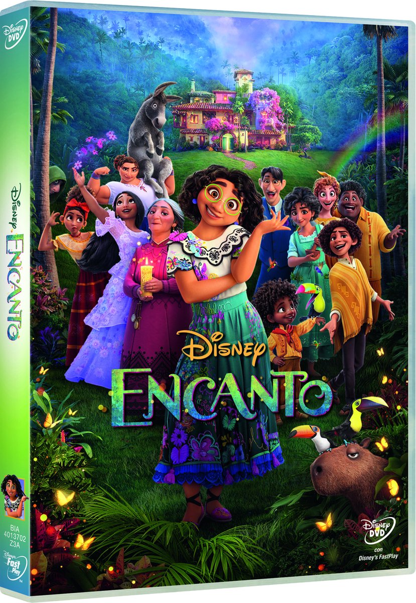 Walt Disney Pictures Encanto DVD Duits, Engels, Spaans, Italiaans