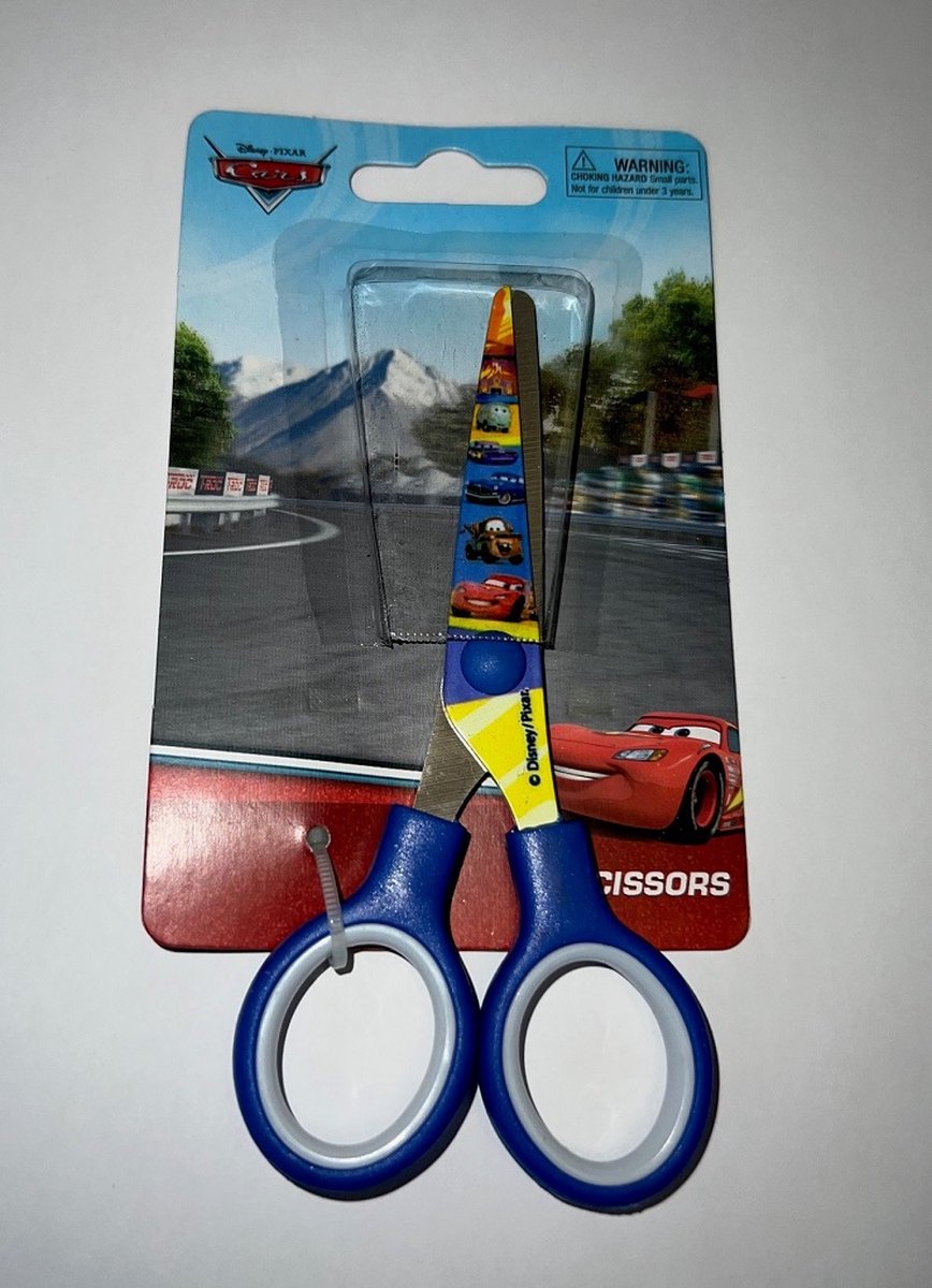 Kinderschaar - knutselschaar - Cars - kinder schaartje om te knutselen voor papier