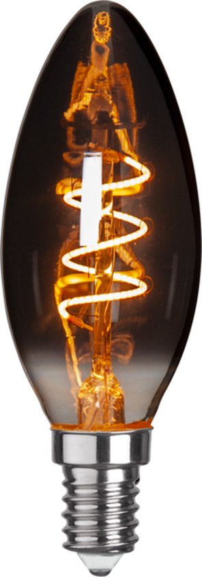 Source lumineuse ampoule LED couleur fumée lampe en verre en forme