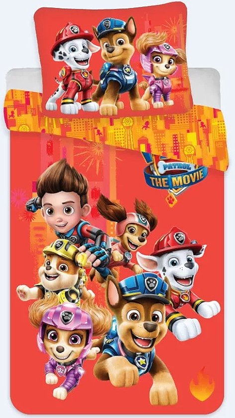 PAW Patrol BABY dekbedovertrek Sleep Time - 100 x 135 cm