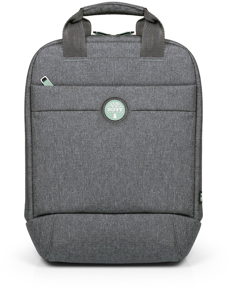 Port Designs Yosemite ECO - Laptop Rugzak - Inclusief Regenhoes - 13 inch tot 14 inch - 12L - Grijs
