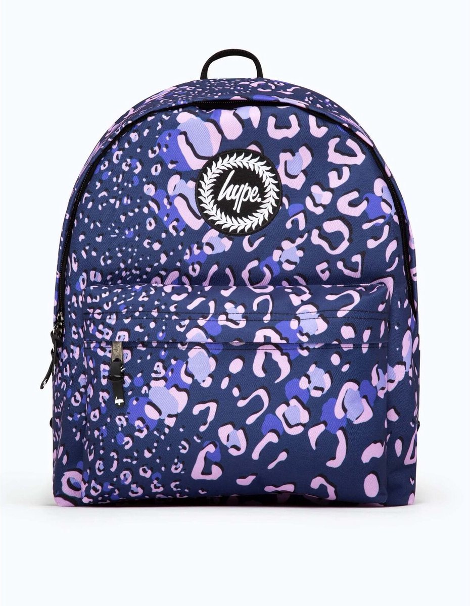 Hype Purple & Lilac Animal Print Backpack - Rugtas
