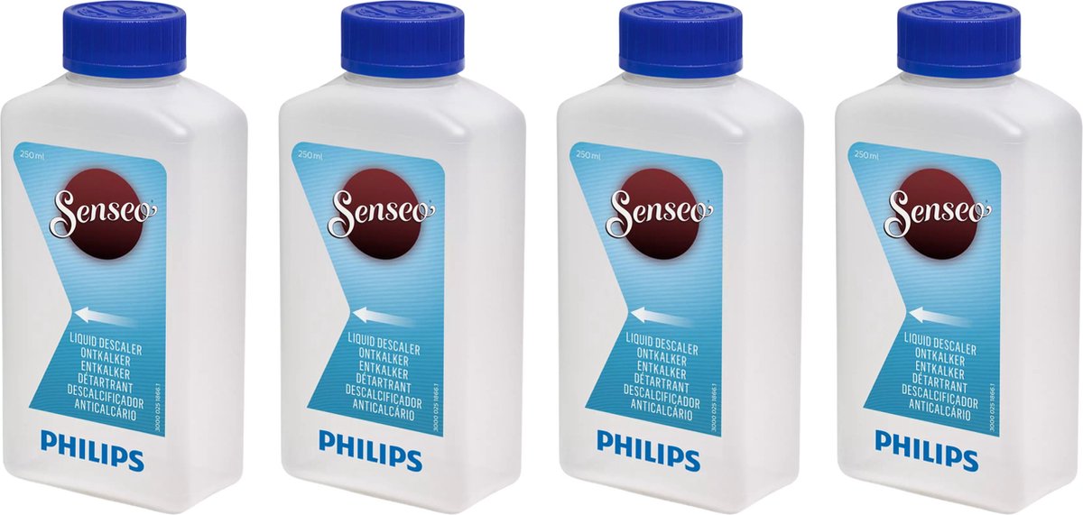 Philips Senseo Reiniger - Senseo Ontkalker - voordeelverpakking - 4 stuks |  bol.com