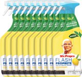 Mr. Propre Flash Properté Ontvetter - Allesreiniger Spray - Citroen - Voordeelverpakking 10 x 800 ml