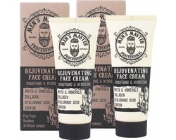 Men's Master Face Cream Gezichtscrème Mannen Voordeelverpakking – Verzorgt & Hydrateert 24/7 – 2 x 75ml