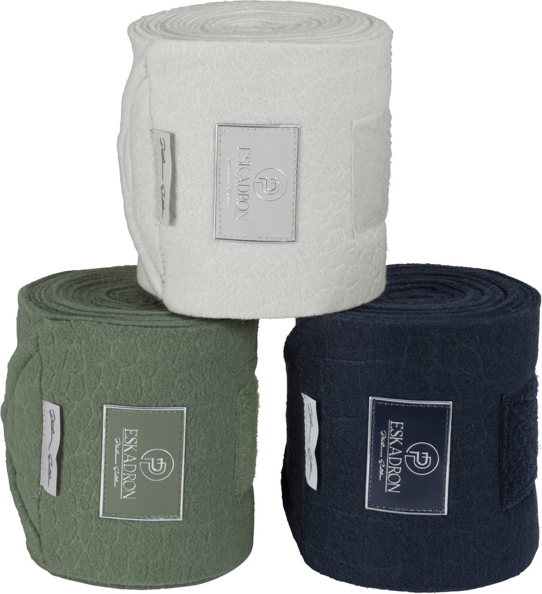 Eskadron Bandages Platinum Fleece Stamped Donkerblauw paard