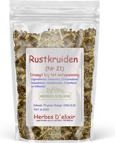 Rustkruiden - kruidenthee - losse thee - 75 gram