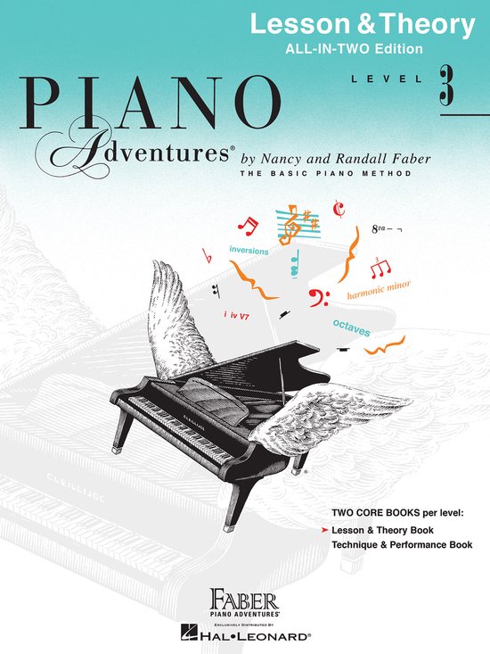 Foto: Piano adventures all in two level 3 lesson theory