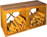 Fikki Wood Storage Bench