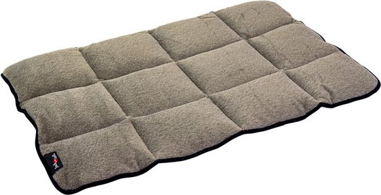 Vetbed Zwart Effen - Anti-Slip Hondenmat Puppykleed