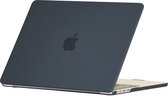 Mobigear Laptophoes geschikt voor Apple MacBook Air 13 Inch (2022-2024) Hoes Hardshell Laptopcover MacBook Case | Mobigear Matte - Zwart - Model