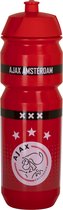 Ajax Bidon Rood Wit 750ml - Ajax Drinkfles - Ajax Voetbal