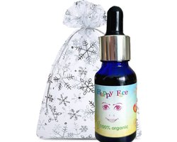Happy Face cadeauverpakking Kerst Sint - organic gezichtsolie - Wilde Roos - duurzaam - vegan - groen - Kerstpakket - Kerstcadeau - Sinterklaas cadeau - Sinterklaascadeau - gezicht olie - biologisch - gezichtolie