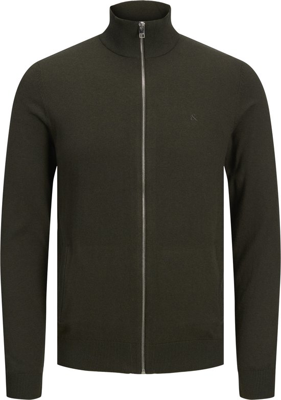 JACK AND JONES Heren Jjpannel Pre Crew Neck jumpers Groen