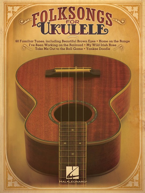 Folk Songs For Ukulele, Hal Leonard Corp. 9781423467625 Boeken bol