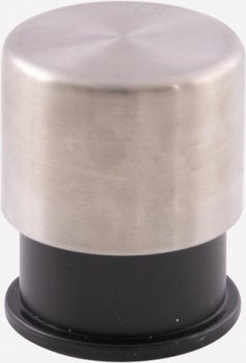 Point-Virgule vacuümstop zilver ø 4.4cm H 6.3cm