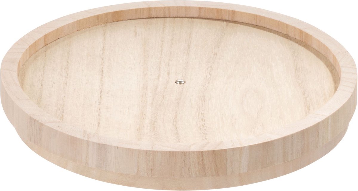 SKINCATE Eettafel Draaiplateau 60-100cm Lazy Susan Houten Draaiplateau 360 Graden Draaibare Serveerplaat Deel Voedsel/Makkelijk Schoon Te Maken (Color : Begonias, Size : 60cm/24