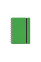 Vacavaliente - Notitieboek A6 - Gerecycled Leer - Groen