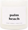 Sunnylife - Candles & Fragrance Kaars Klein Palm Beach - Kokosnoot Wax - Wit
