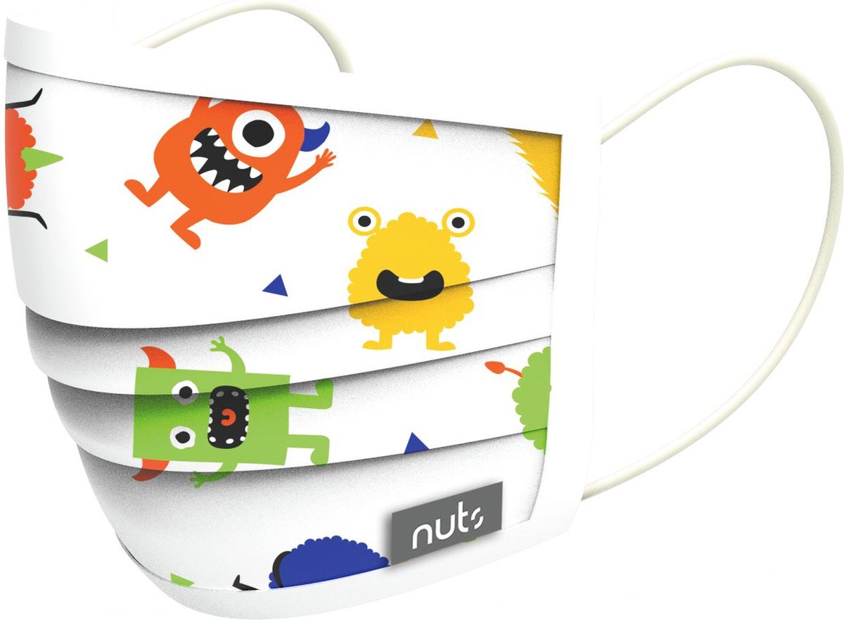 Viroblock Gezichtsmasker / Mondkapje - Speciaal voor Kinderen - Nuts