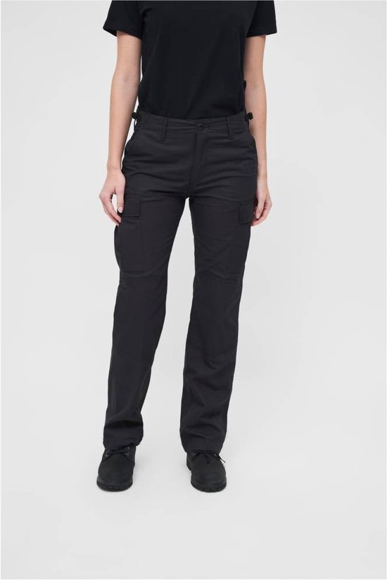 Urban Classics Pantalon jambes droites -Taille, 26 pouces- BDU Ripstop Zwart