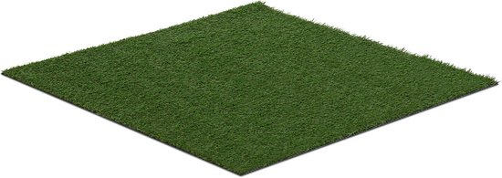 ybaymy Kunstgrastapijt, 1 x 10 m, hoge dichtheid, kunstgras, 30 mm hoogte, gazon, waterdoorlatend kunstgrastapijt met drainagefunctie, kunststof gras voor tuin balkon