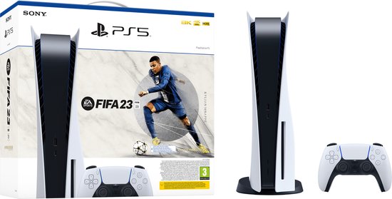 Sony Playstation 5 Console + FIFA 23 Download code - Disc edition Bundel |  bol