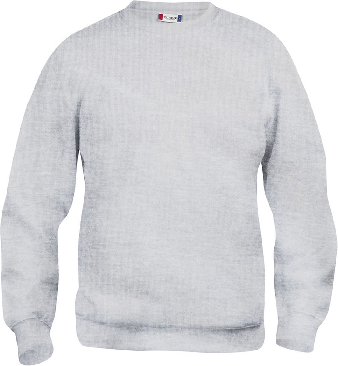 Basic roundneck grijsmelange 3xl