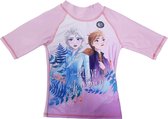 Disney Frozen II Zwemshirt / Zwemkleding - UV protectie shirt - Roze - UV 40+ - Maat 122/128 (8 jaar)