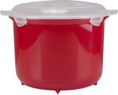 Beper P101CAS001 - Cuiseur à riz micro-ondes 2,6Liter - rouge